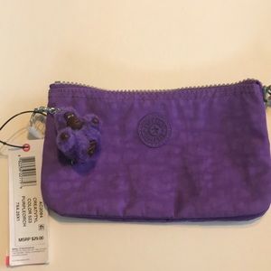 Kipling creativity pouch NWT purple/orchid